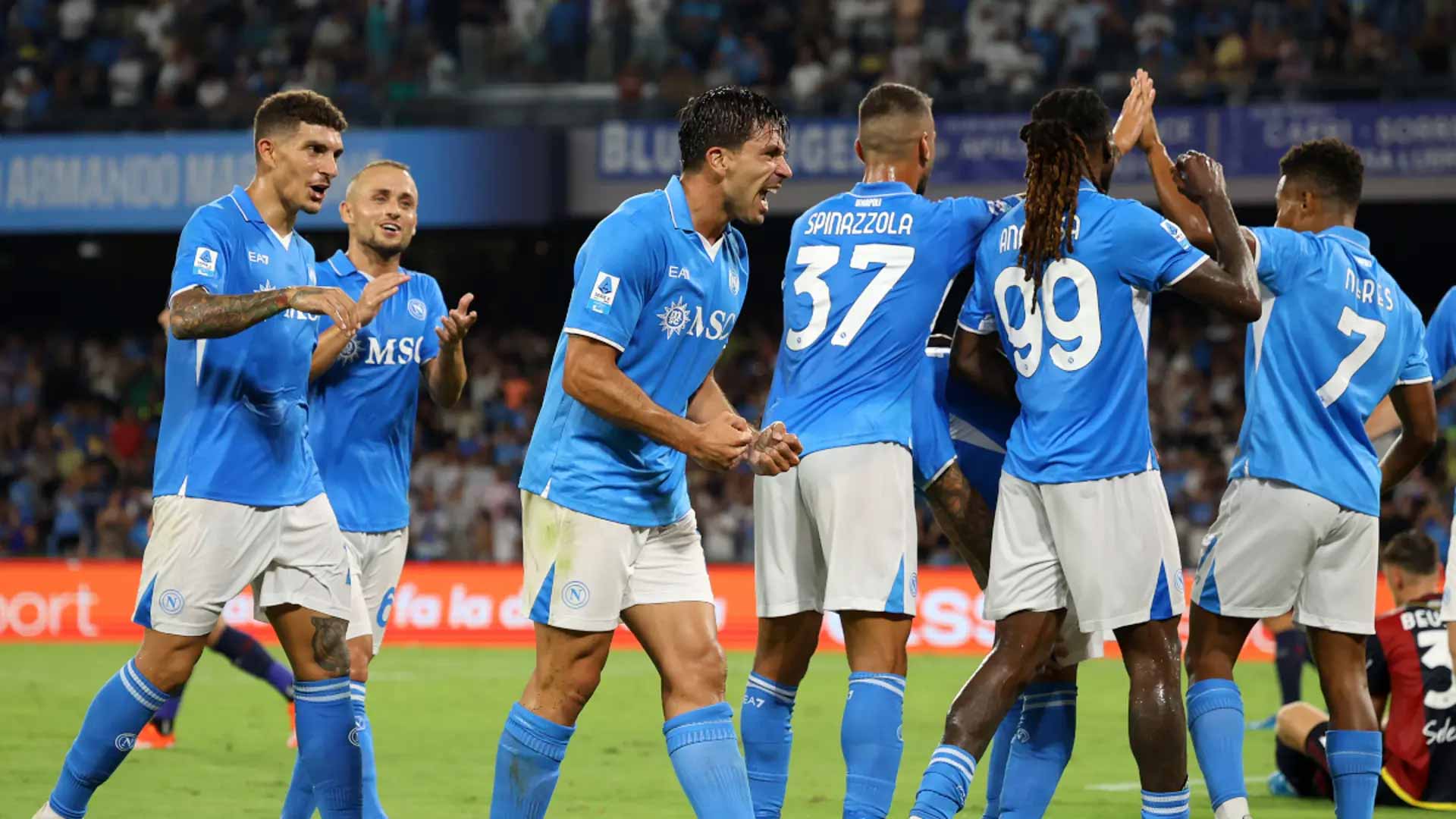 Napoli Menang Telak di Serie A, Victor Osimhen Cetak Gol Gemilang