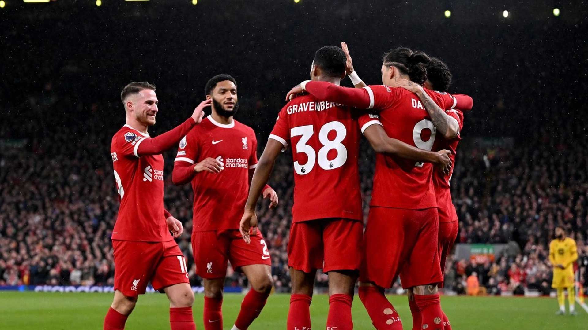 Kemenangan Meyakinkan, Liverpool Bangkit di Liga